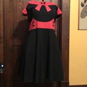 Black and red Hell Bunny dress